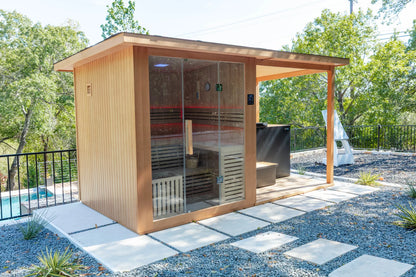 Revive 4 Person Traditional Sauna with Extension Kit