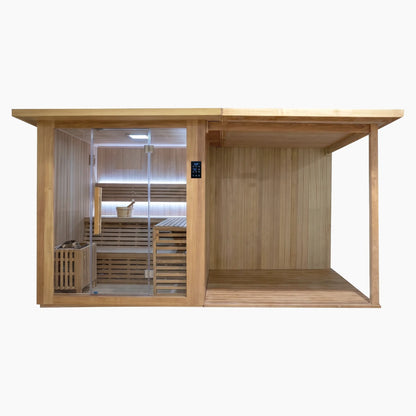 Revive 4 Person Traditional Sauna with Extension Kit