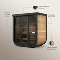 Model CL4G Cube-Series Outdoor Sauna | 3 Persons
