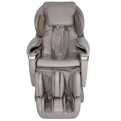 Pro 8500 Series Tan Faux Leather Reclining 2D Massage Chair with Zero Gravity, Foot and Calf Massage, Heated Seat