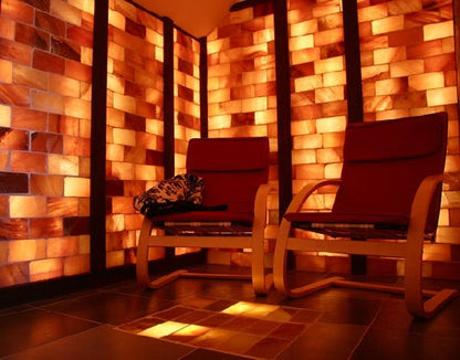 Himalayan Salt Room 4' x  4' Surface Area - 16 Sq feet - 8"x8"x2"